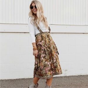 ✨Spell & the Gypsy Jungle Midi Skirt Set✨ RARE HTF XS VEUC